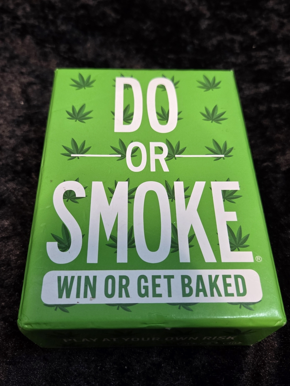 Do or Smoke Card Game - Bright Green Box